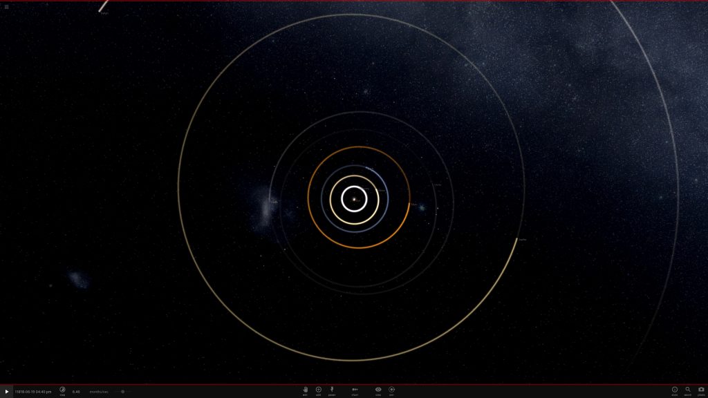 normal solar system 11800 Universe Sandbox ² - 20160811-150007 UI